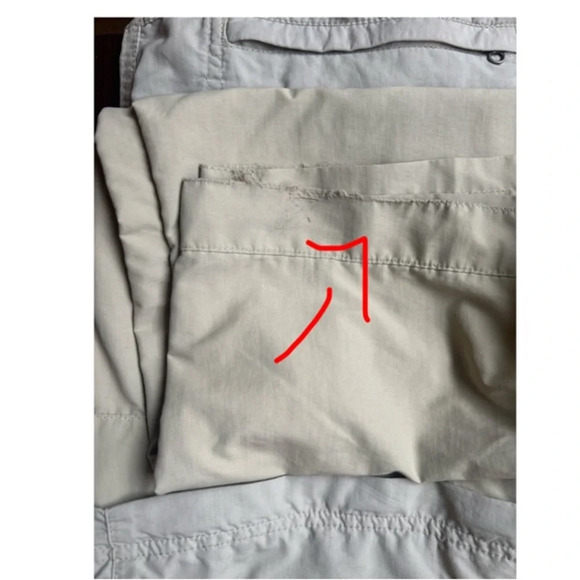 REI Mens Beige Nylon Convertible Cargo Hiking Pants Size L Waist 36" Inseam 30" - Picture 11 of 11